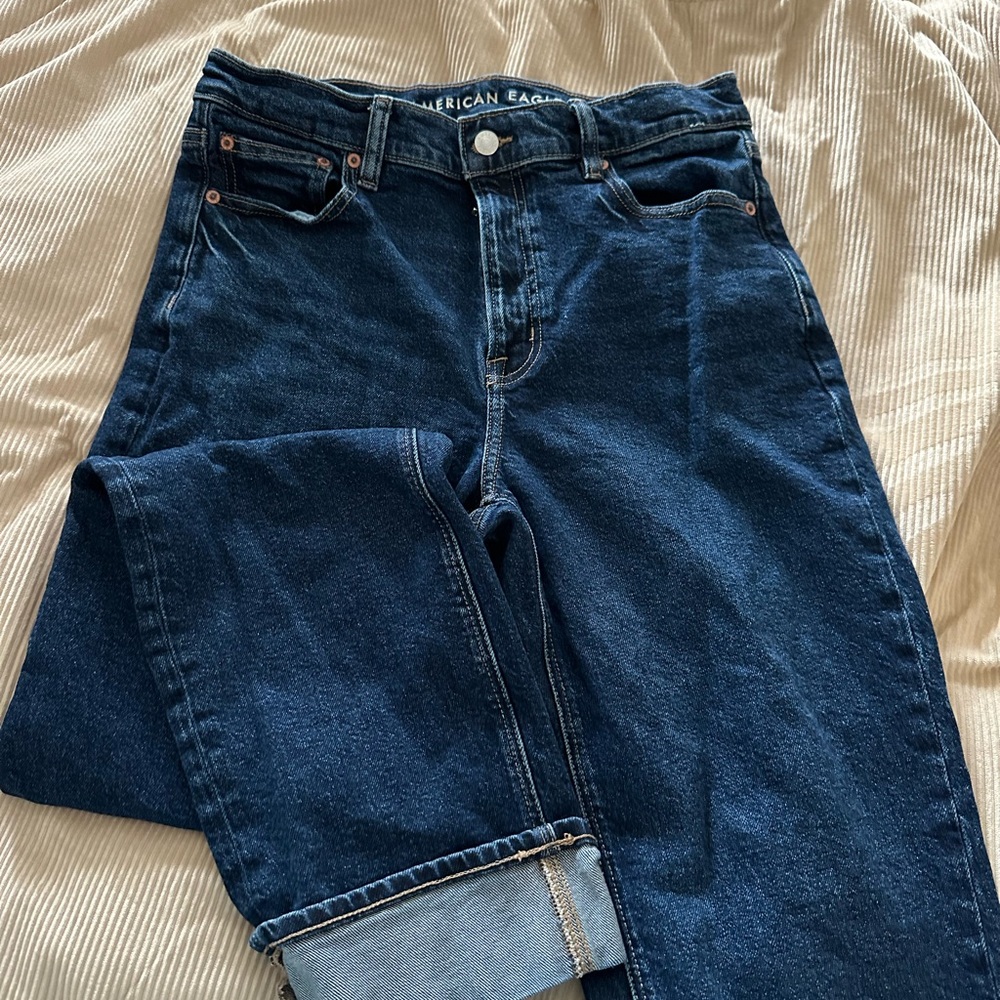American Eagle Dark Blue Stretch Jeans